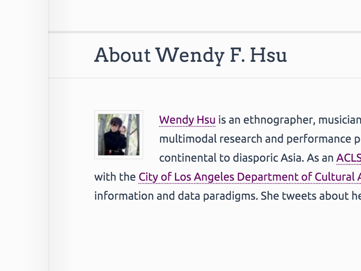 Author bio